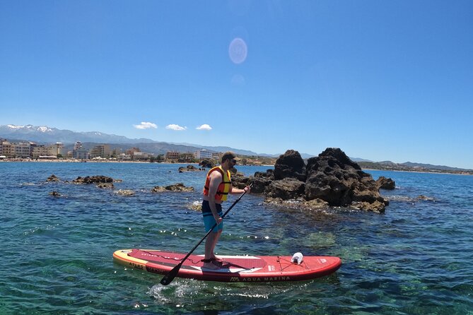 Stand-up Paddleboard Lazareta Experience Chania Crete (tour) - What to bring for the smoothest SUP experience