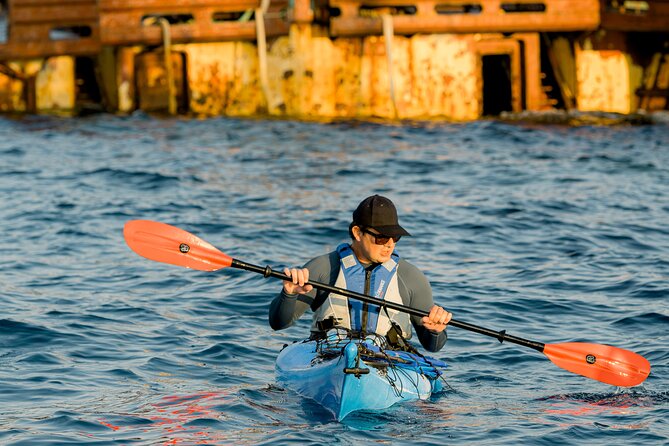 Sunset Kayak Tour to Kissamos Bay Shipwreck & Exclusive Beach - Ravdoucha sea cave: when the route turns more dramatic