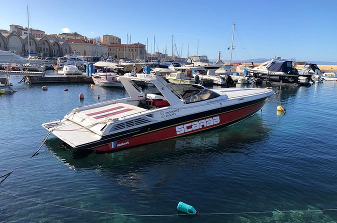 Sunset Powerboat Tour 3 Hrs - Getting your day lined up in Chania (so sunset feels easy)