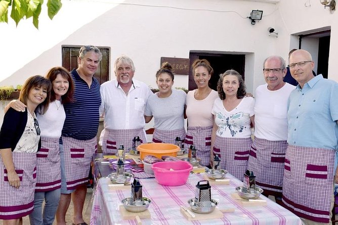 The Real Cretan Cooking Experience - The family farm setting in the mountains, with sea and mountain views