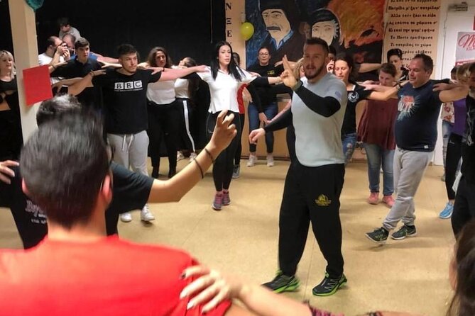 Traditional Cretan Dancing Lessons – Day Tour In Chania - Alikianos at the start: coffee, legends, and dressing like a Cretan
