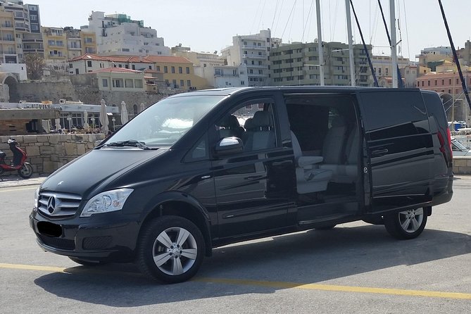 Transfer Airport to HERAKLION CITY CENTER OR PORT area up to 7 - What the included service covers (and what it does not)