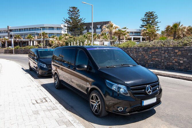 Transfer From,To Heraklion Airport & PORT To,From AGIOS NIKOLAOS - Premium Mercedes comfort, and why it matters on a transfer