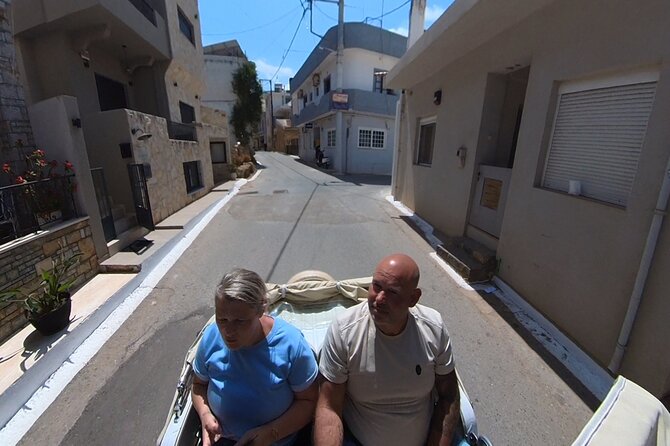 Tuk Tuk Sissi Ride 2 hours private tour - Potamos Beach photo stop, then a Tuk Tuk view of Malia Palace