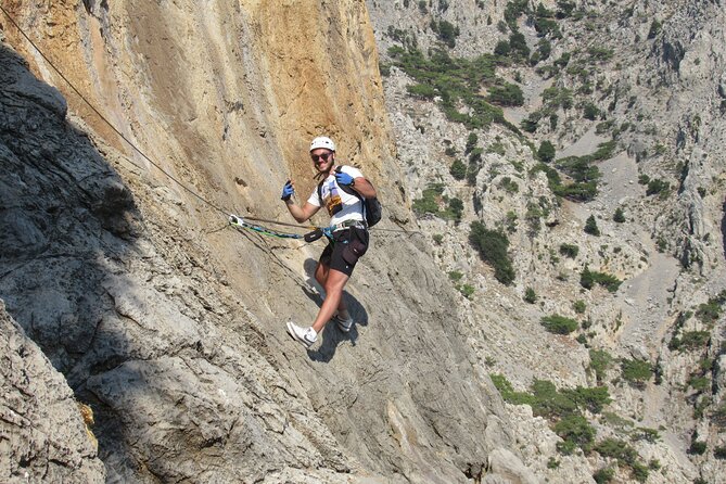 Via Ferrata Hiking at Kapetaniana - The Libyan Sea views that keep you moving