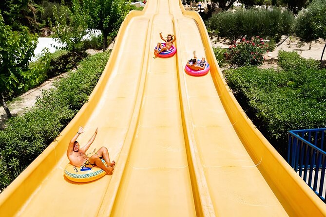 Watercity Waterpark Ticket in Crete Greece - Inside Watercity: slides, pools, jacuzzi, and the 385-meter lazy river
