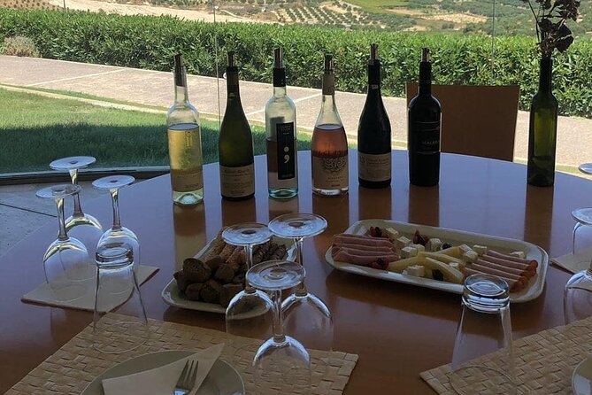 Wine olive and Food of Crete, Heraklion - Winery time and the five-wine tasting lineup
