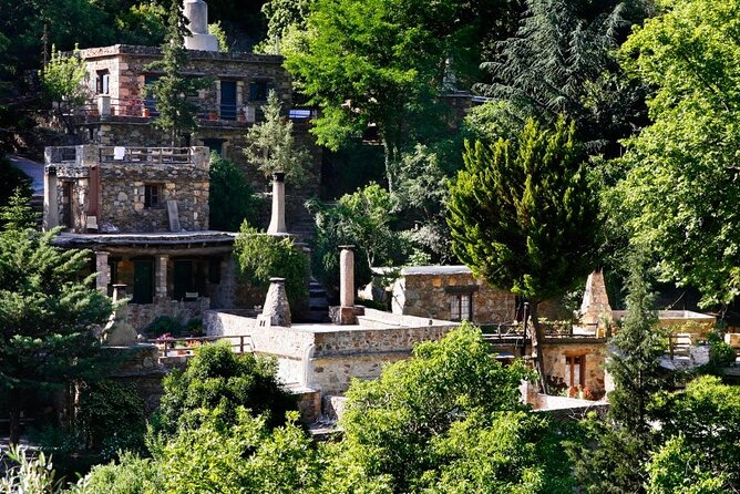 Wine & Olive Oil Tour with Lunch at Milia Mountain Retreat - Topolia Gorge: a short safari stop with goats and vultures